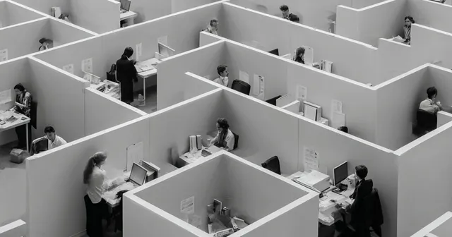 Multiple teams working independently on security without unified leadership, illustrating the cost of not having a CISO from IOmergent fractional CISO services.