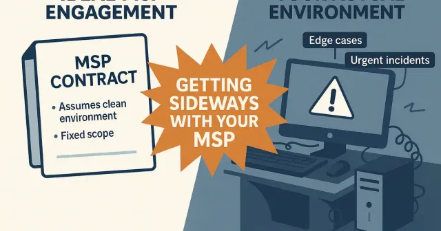 Why Do Fractional CISOs Get Sideways With Your MSP?